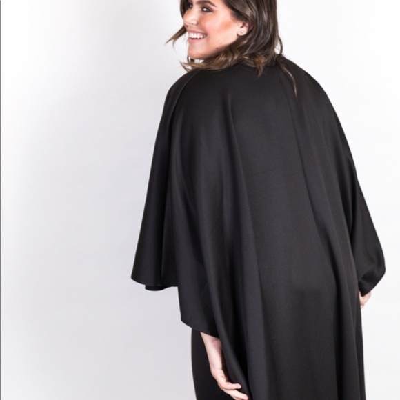 Plus Size Caped Back Dress - Picture 5 of 5